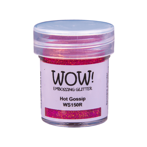 Embossing prah, glitter, Hot Gossip