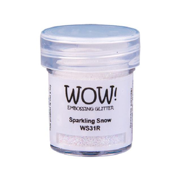 Embossing prah, glitter, Sparkling Snow