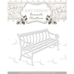 Rezalna šablona, Brocante Christmas, Bench