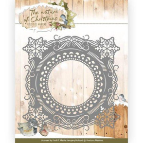 Rezalna šablona, The Nature of Christmas, Christmas Snowflake Frame