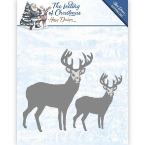 Rezalna šablona, The feeling of Christmas, Christmas reindeers