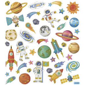 Nalepke, Space