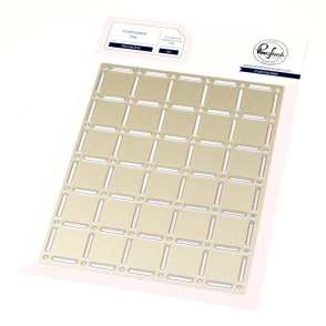 Rezalna šablona, Coverplate Die, Artful Foundations, Refined Grid