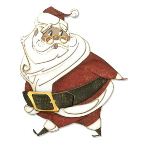 Rezalna šablona, Thinlits Colorize, Jolly St. Nick