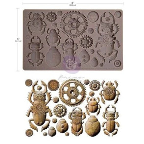 Dekorativni silikonski kalup, Steampunk Beetles