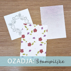 Ozadja: Štampiljke