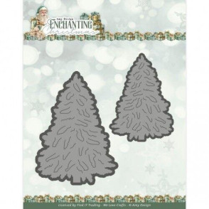 Rezalna šablona, Enchanting Christmas, Enchanting Trees