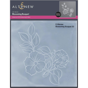 Mapa za embosiranje, 3D Blossoming Bouquet