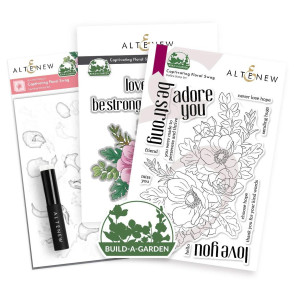 Rezalna šablona, Build-A-Garden: Captivating Floral Swag & Add-on Die Bundle