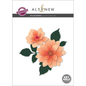 Rezalna šablona, Craft-A-Flower: Grand Dahlia, Layering