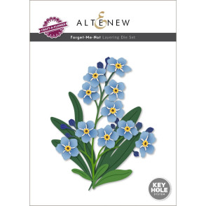 Rezalna šablona, Craft-A-Flower: Forget-Me-Not, Layering