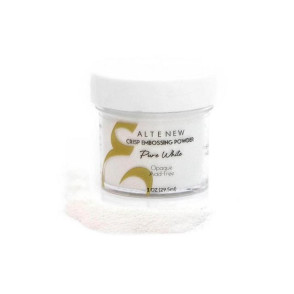 Embossing prah, Pure White Crisp