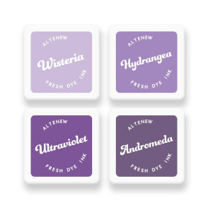 Barvne blazinice, Fresh Dye Ink Mini Cube Set, Enchanted Garden