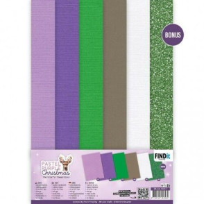 Papir, Pastel Purple Christmas