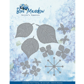 Rezalna šablona, Blue Meadow, Blue Hydrangea