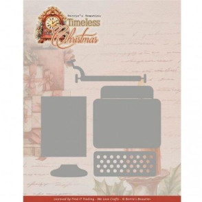 Rezalna šablona, Timeless Christmas, Timeless Typewriter