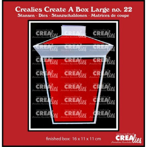 Rezalna šablona, Crealies, Box Large Lantern Large