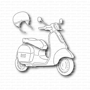 Rezalna šablona, Scooter, skuter