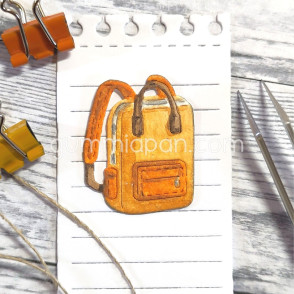 Rezalna šablona, School Backpack, šolski nahrbtnik
