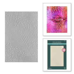 Mapa za embosiranje, 3D Beautifully Imperfect, Distress Mix