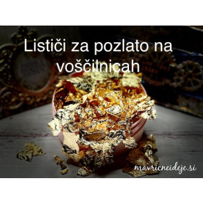 Lističi za pozlato - gilding flakes