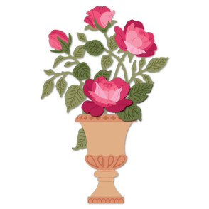 Rezalna šablona, Lovely Layers: Sweetheart Roses - Honey Cuts