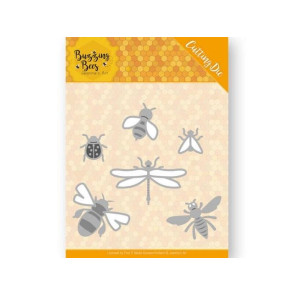 Rezalna šablona, Buzzing Bees, Set of Bugs