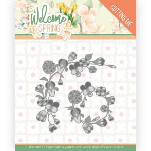 Rezalna šablona, Welcome Spring, Spring Garland