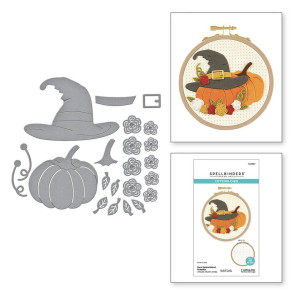 Rezalna šablona, Faux Embroidered Pumpkin