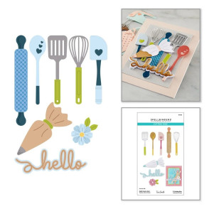 Rezalna šablona, Make It & Bake It, Fluff, Frost & Roll