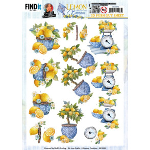 Papir, 3D Push Out, Lemon Breeze, Lemon Tree