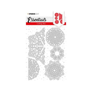 Rezalna šablona, Christmas Large Snowflakes