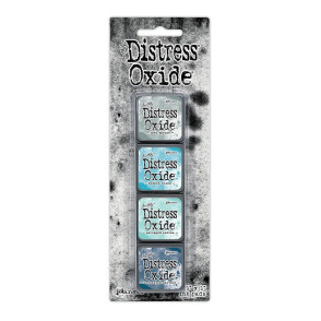 Barvne blazinice, Distress Mini Oxide, set 16