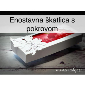Enostavna škatlica s pokrovom