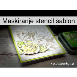 Maskiranje stencil šablon