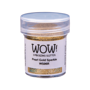 Embossing prah, Pearl Gold Sparkle