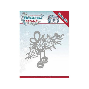 Rezalna šablona, Bauble Ornament, Christmas Dreams, Snijmal