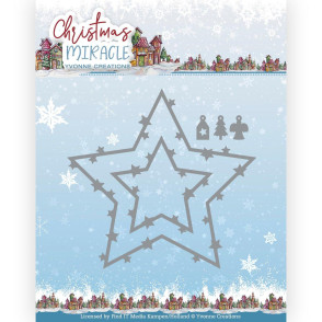 Rezalna šablona, Christmas Miracle, Star Decorations