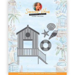 Rezalna šablona, Summer Vibes, Beach House