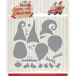 Rezalna šablona, Gnome for Christmas. Christmas Gnome