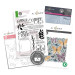 Rezalna šablona, štampiljka, plastična šablona in mapa za embosiranje, Craft Your Life Project Kit: Butterfly Garden